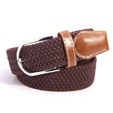 Sporting fabric golf belt for men